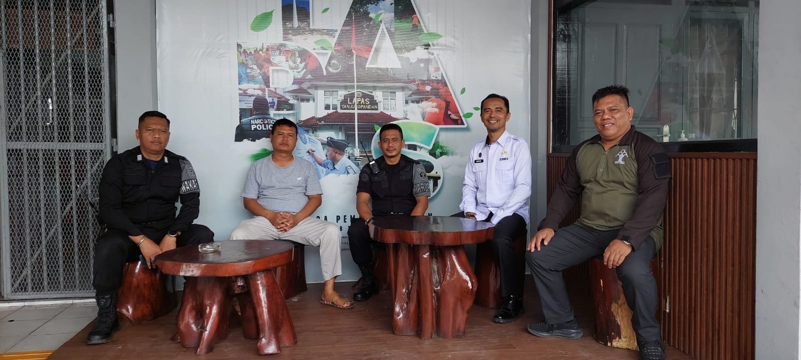 Bapas Tanjungpandan Perkuat Bantuan Pengamanan Libur Tahun Baru di Lapas Tanjungpandan